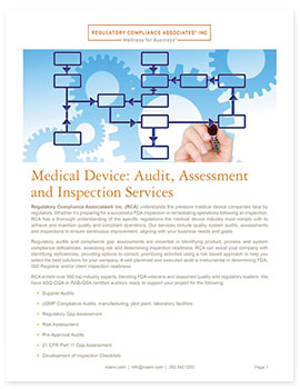 FDA Medical Device Services