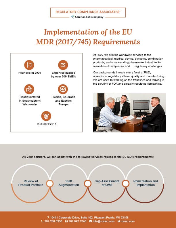 EU MDR Implementation