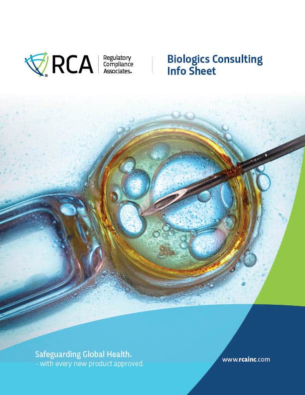 Biologics Info Sheet